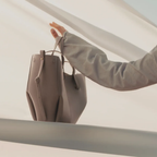 Polene Cyme Mini Edition Texturiertes Taupe